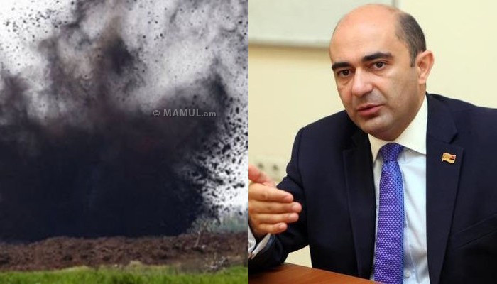 ,,The Republic of Armenia has nothing to do with the truck of the Azerbaijani Ministry of Defense that exploded on a mine,,: Edmon Marukyan