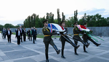 Foreign affairs of France Catherine Colonna visited the Armenian Genocide Memorial