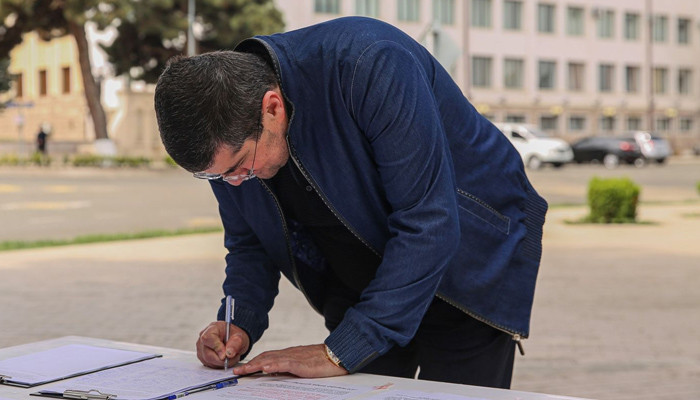 Араик Арутюнян: Я присоединился к петиции движения «Нет этнической чистке Арцаха»