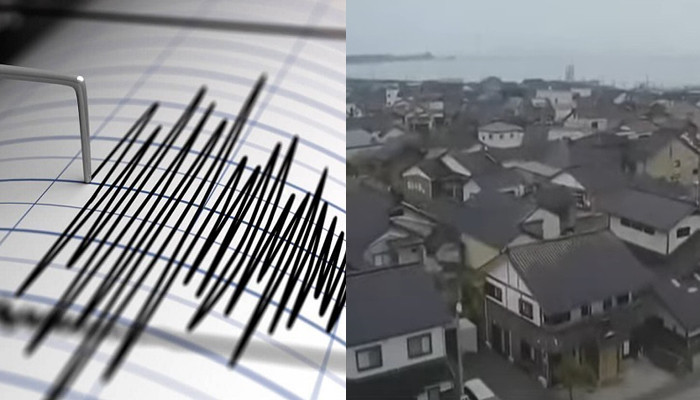 Strong quake kills one, razes houses in Japan