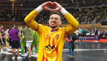 Вратарь сборной Армении по футзалу стал победителем футзальной Лиги Чемпионов