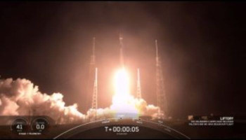 #Falcon 9 вывела на орбиту очередную партию мини-спутников #Starlink