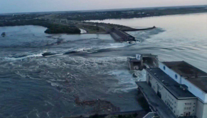 США: РФ ответственна за разрушение Каховской ГЭС