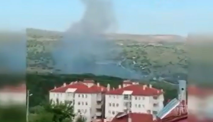 MKE fabrikası'nda patlama