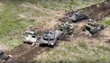 Минобороны показало видео с уничтожением украинских танков дронами
