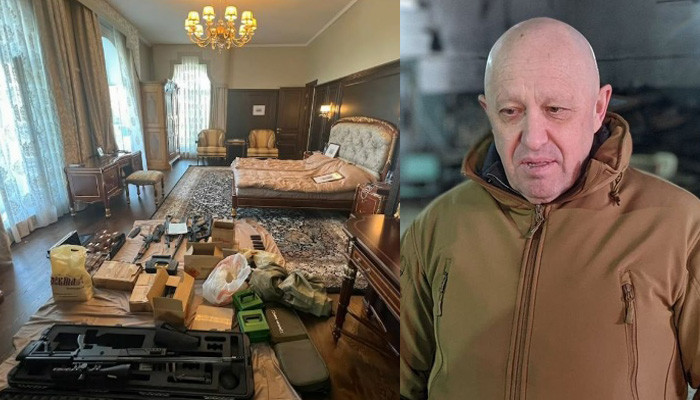 Wigs, a sledgehammer, gold bars and a lot of icons – Russian media prints photos alleged to be from Prigozhin's house