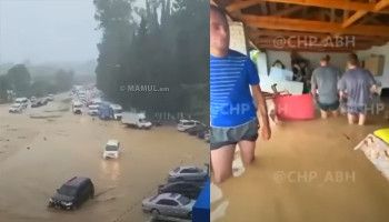 Floods cause power cuts and transport chaos in Abkhazia