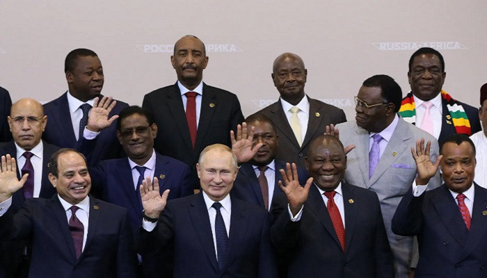 African leaders seek grain commitments at Russia summit with Putin