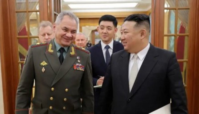 U.S. Says Russia's Shoigu Looking For Weapons In North Korea