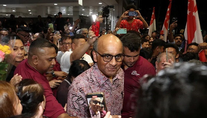 Singapore ex-deputy PM Shanmugaratnam elected president