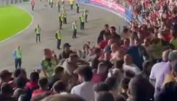 После драки на стадионе во время матча Армения–Хорватия задержаны трое болельщиков