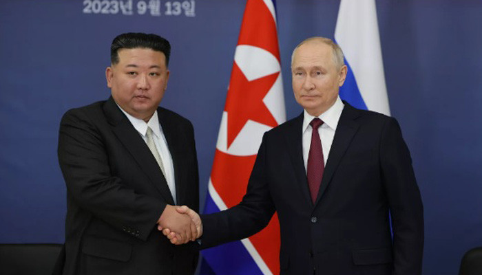 ''We will fight imperialism together'', North Korea's Kim tells Putin