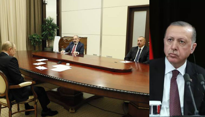 Эрдоган предложил Путину, Алиеву и Пашиняну провести встречу по Карабаху