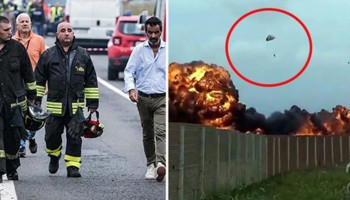 İtalya'da akrobasi uçağı düştü: 1 çocuk hayatını kaybetti