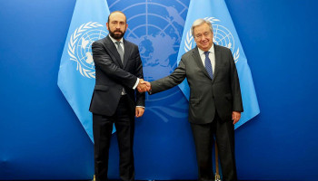 Ararat Mirzoyan had a meeting with the UN Secretary General António Guterres