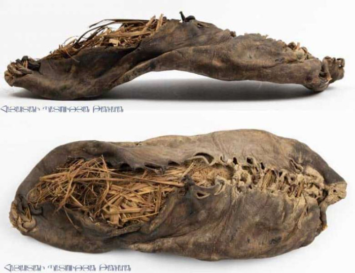 «Արենի 1» կոշիկ կամ 5500-ամյա կաշվե ոտնաման, 5500 տարեկան կաշվե կոշիկ, որը գտնվել է 2008 թվականին գերազանց վիճակում՝ Հայաստանի Հանրապետության Վայոց ձորի մարզի Արենի-1 կամ Թռչունների քարանձավում