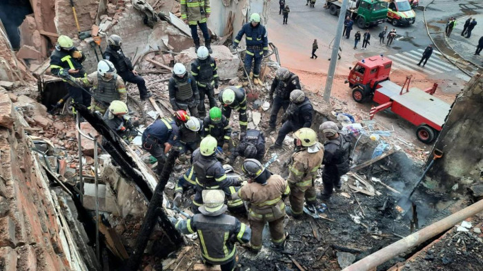 Ukraine says 52 people killed in Russian attack on Kharkiv village