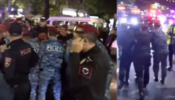 НДП: Полиция жесткими методами задержала около десятка сторонников полюса