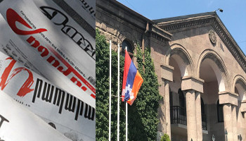 «Грапарак»: Партия «Гражданский договор» приняла решение распустить представительство Арцаха в Армении