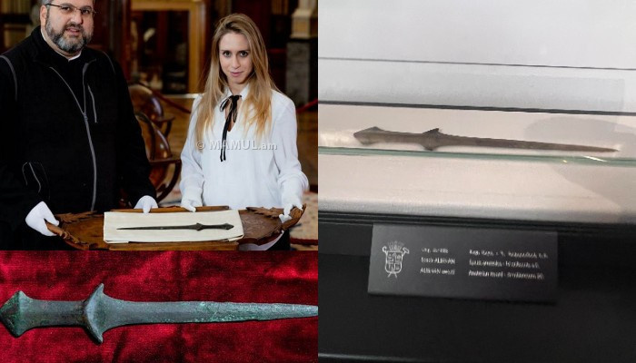 5000-ամյա թուրը՝ Մխիթարյան Միաբանության ցուցասրահում