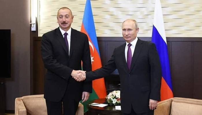 Putin meets Aliyev in Kyrgyzstan