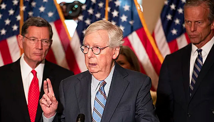 McConnell calls China, Russia, Iran new 'axis of evil'