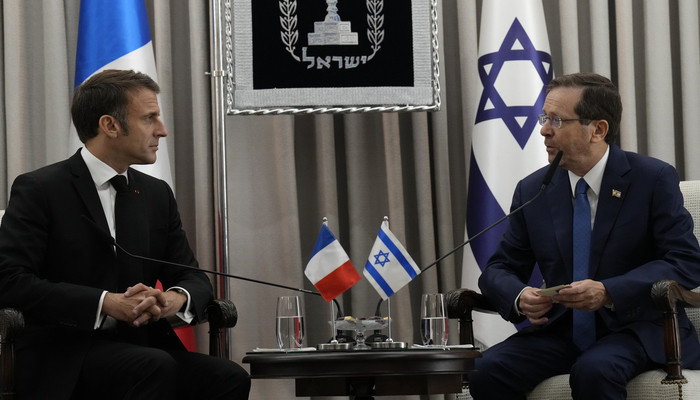 Իսրայելի նախագահը Մակրոնի հետ հանդիպմանն ասել է, որ ՀԱՄԱՍ-ի մոտ 30 երեխա է գտնվում