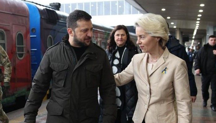 Եվրոպական հանձնաժողովի նախագահը ժամանել է Ուկրաինա