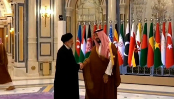 Saudi-hosted summit condemns Israel as Iran leader pays rare visit