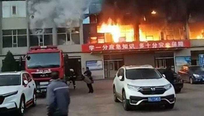 11 dead, 51 hospitalised In China building fire: State media
