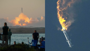 Պայթել է SpaceX-ի` աշխարհի ամենահզոր հրթիռը