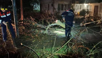 Ten villages in Crimea having power supply problems due to stormy weather