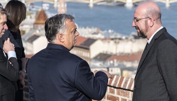 Орбан обсудил с Мишелем вопрос о начале переговоров о приеме Украины в ЕС
