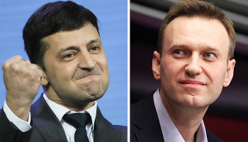 Zelensky topped #Politico’s ''dreamers'' rating. In this category is Navalny