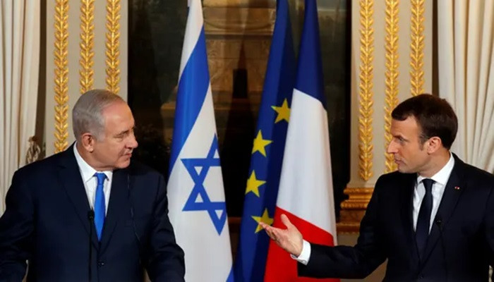 Макрон потребовал от Нетаньяху защиты мирных жителей Газы