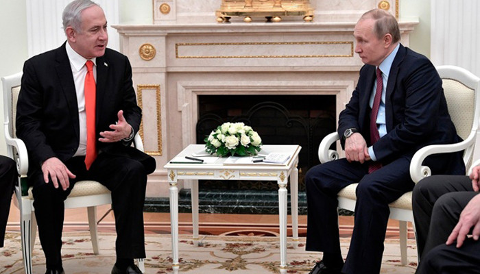 Путин провел телефонный разговор с Нетаньяху