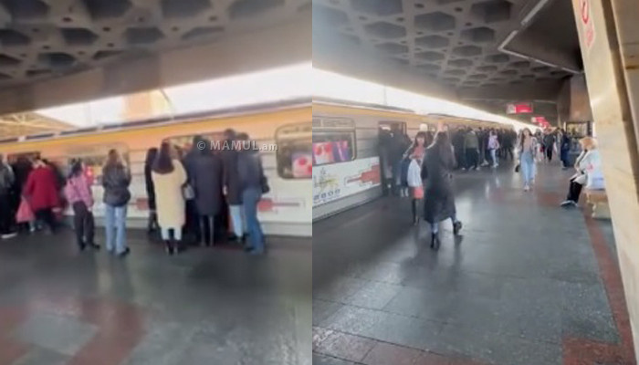 Մետրոյում խայտառակ վիճակը շարունակվում է․ «Մայր Հայաստան»