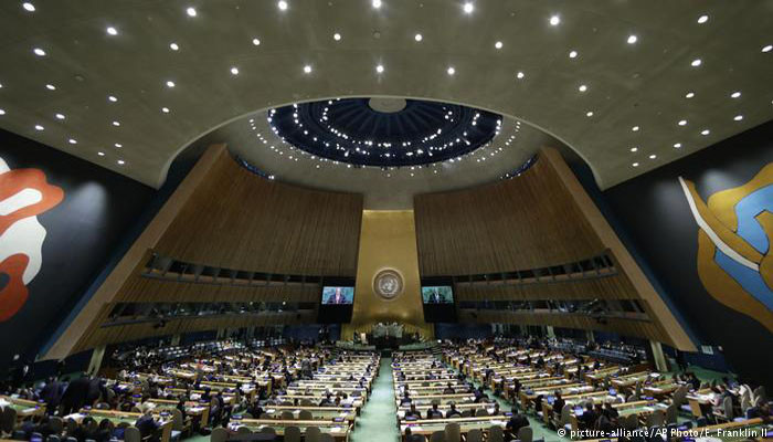 UN General Assembly adopts Russian resolution on combating neo-Nazism