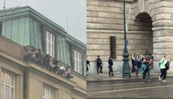 Десять человек, предварительно, погибли при стрельбе в Праге