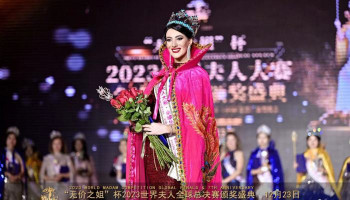 Победившая рак армянская модель, выиграла конкурс красоты, прошедший в Китае