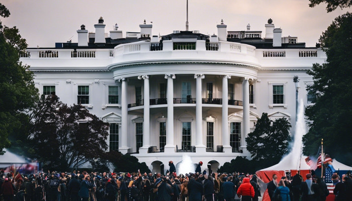 В США эвакуировали персонал Белого дома из-за протестов