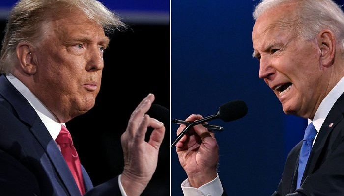 Trump said that Biden's policy has turned the world into hell