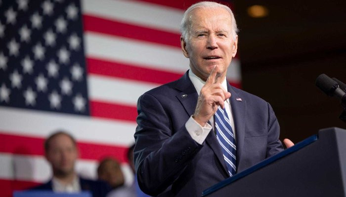 ''I don't think we need a wider war in the Middle East''. Biden