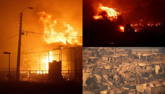 Orman yangınları nedeniyle 60'tan fazla kişinin öldüğü Şili'de olağanüstü hal ilan edildi