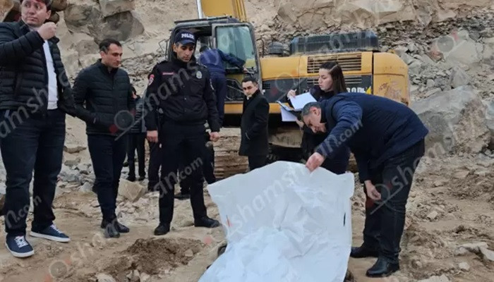 Երևանում էքսկավատորը աշխատանքներ կատարելիս հայտնաբերել է տղամարդու մարմին
