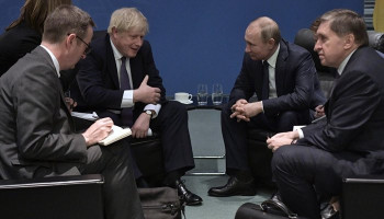 Russia's President Putin claims Boris Johnson intervened to prevent Ukraine peace talks