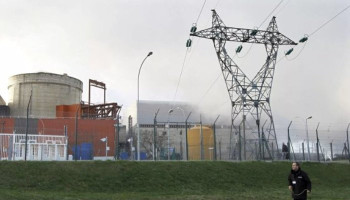 Во Франции загорелась АЭС