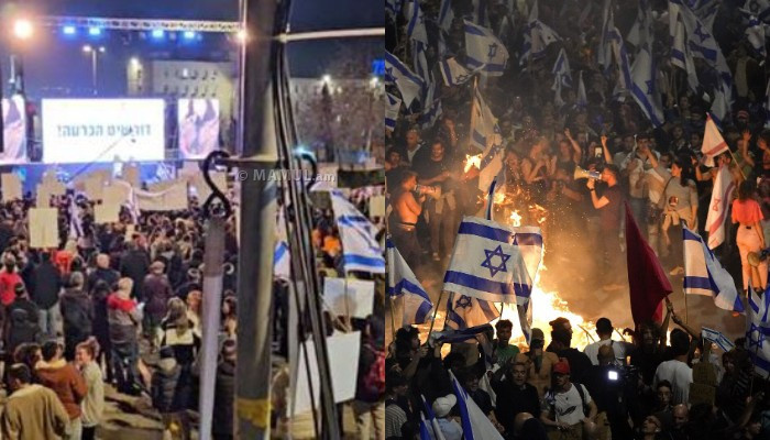 В Израиле вспыхнули антиправительственные протесты
