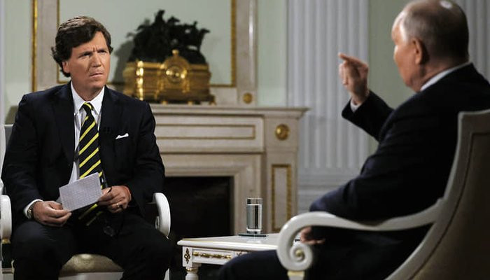 После разговора с Путиным Такер Карлсон исключил победу Украины над Россией