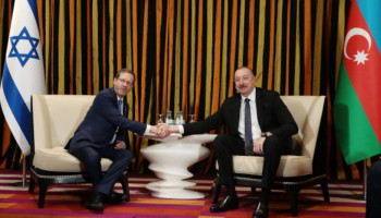 Алиев встретился с президентом Израиля